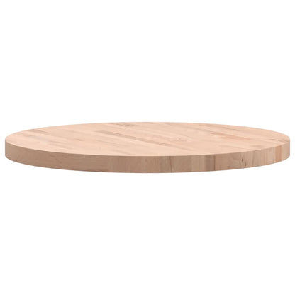 Round Solid Beech Wood Table Top Ø70x4 cm - Durable & Stylish
