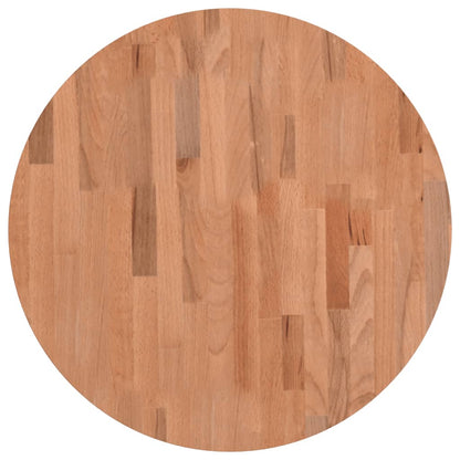 Round Beech Wood Table Top Ø60cm – Solid, Stylish & Durable