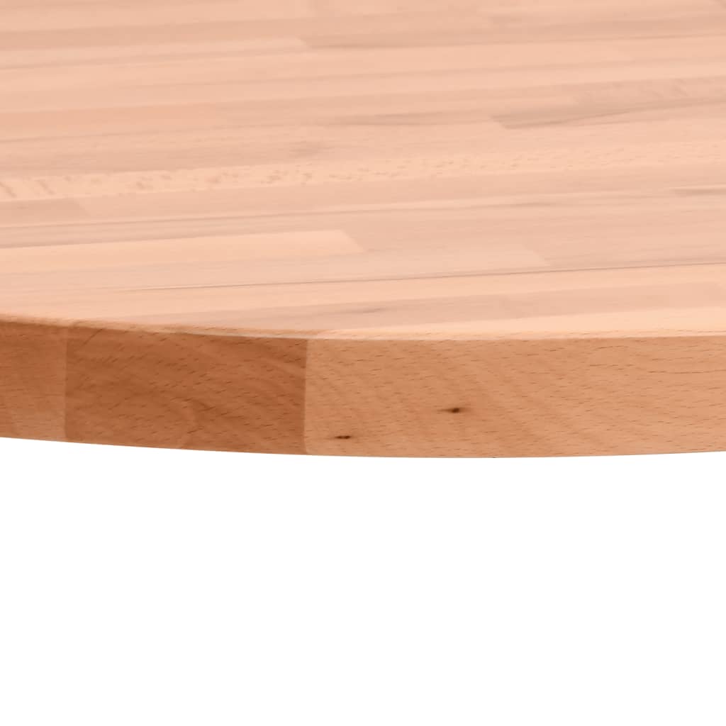Round Beech Wood Table Top Ø60cm – Solid, Stylish & Durable