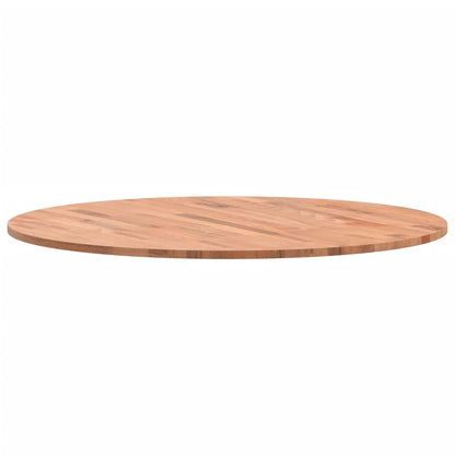 Round Beech Wood Table Top Ø80 cm - Solid & Durable