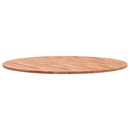 Round Beech Wood Table Top Ø80 cm - Solid & Durable