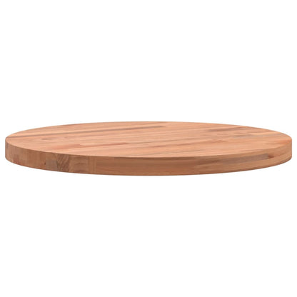 Solid Beech Round Table Top Ø40x2.5 cm - Durable & Stylish