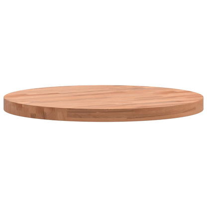 Solid Beech Round Table Top Ø40x2.5 cm - Durable & Stylish