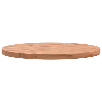 Round Solid Beech Wood Table Top Ø50x2.5 cm - Durable & Stylish
