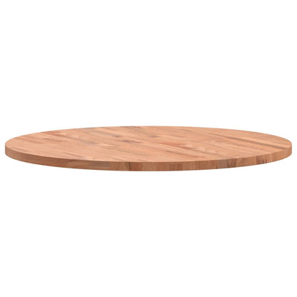 Round Solid Beech Wood Table Top Ø80x2.5 cm - Durable & Stylish