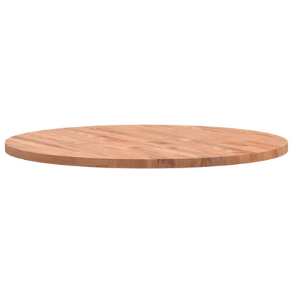 Round Solid Beech Wood Table Top Ø80x2.5 cm - Durable & Stylish