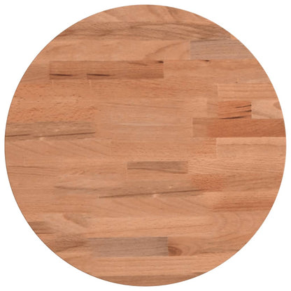 Beech Wood Round Table Top Ø30x4 cm - Solid & Durable Design