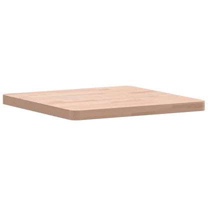 Solid Beech Wood Square Table Top 40x40x2.5 cm