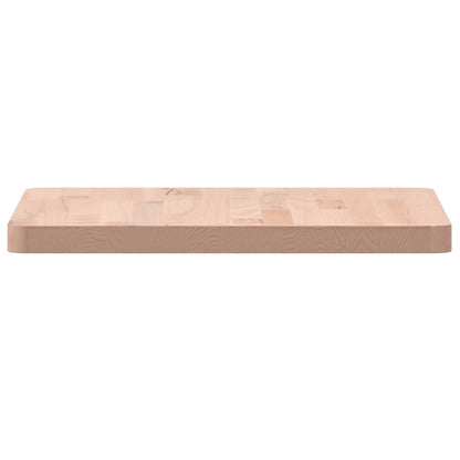 Solid Beech Wood Square Table Top 40x40x2.5 cm