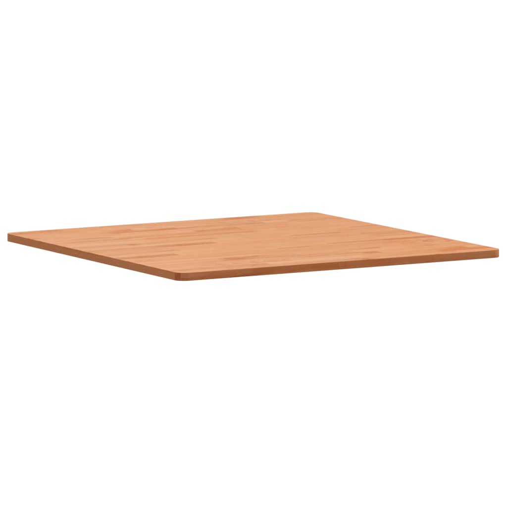 Solid Beech Square Table Top 70x70x1.5 cm - Premium Wood Finish