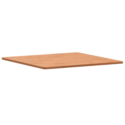 Solid Beech Square Table Top 70x70x1.5 cm - Premium Wood Finish
