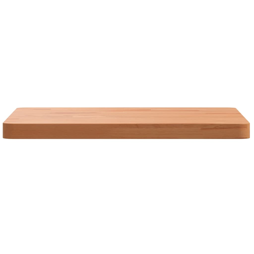 Solid Beech Wood Square Table Top 40x40x2.5 cm