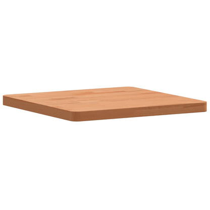 Solid Beech Wood Square Table Top 40x40x2.5 cm