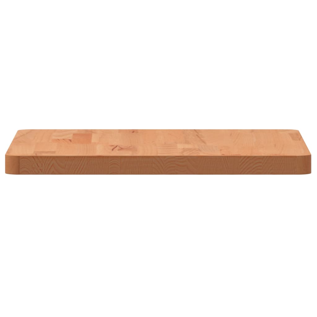 Solid Beech Wood Square Table Top 40x40x2.5 cm