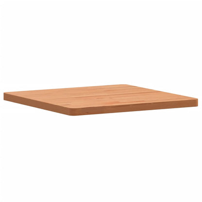 Solid Beech Wood Table Top 50x50x2.5 cm Square
