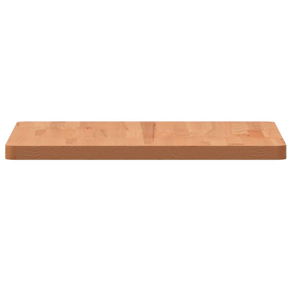 Solid Beech Wood Table Top 50x50x2.5 cm Square