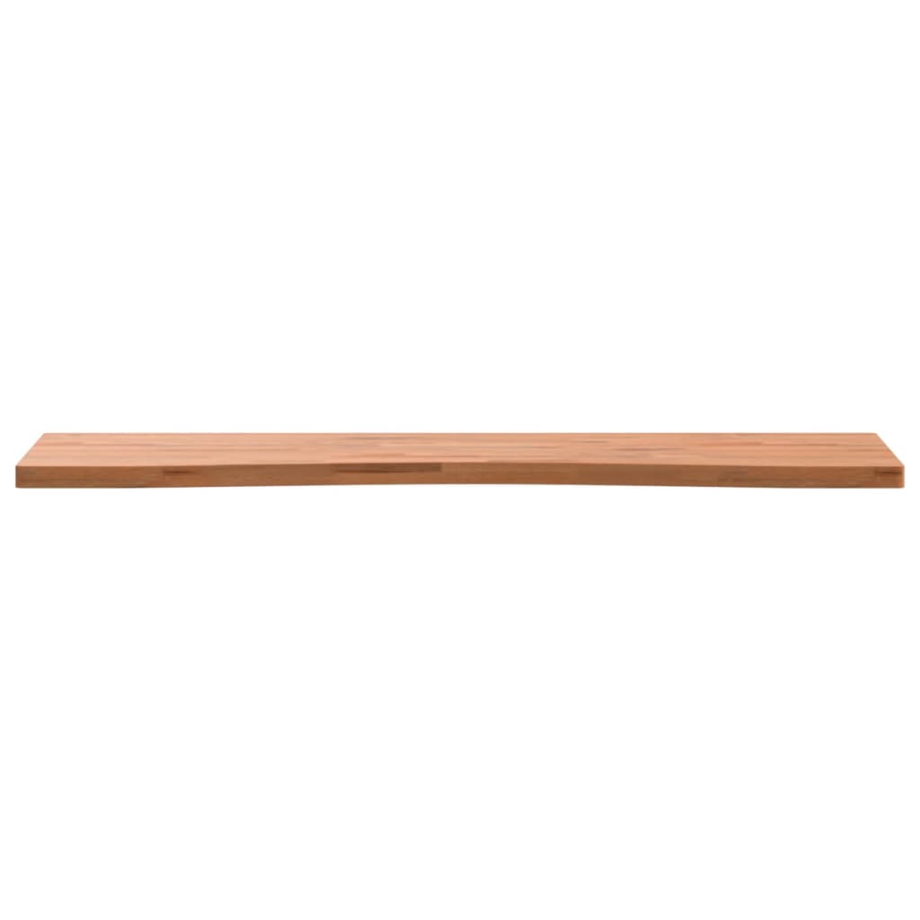 Desk Top 100x(45-50)x2.5 cm Solid Wood Beech