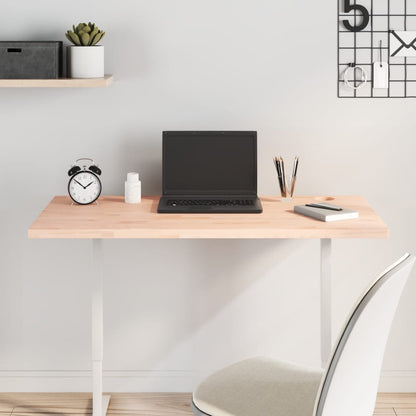 Desk Top 100x50x2.5 cm Solid Wood Beech