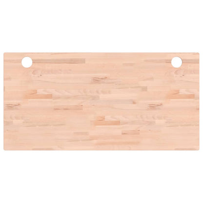 Desk Top 110x55x2.5 cm Solid Wood Beech