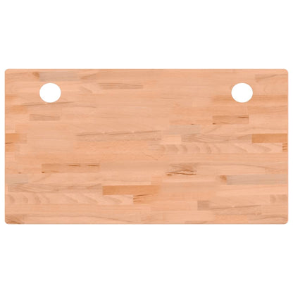 Desk Top 110x60x2.5 cm Solid Wood Beech