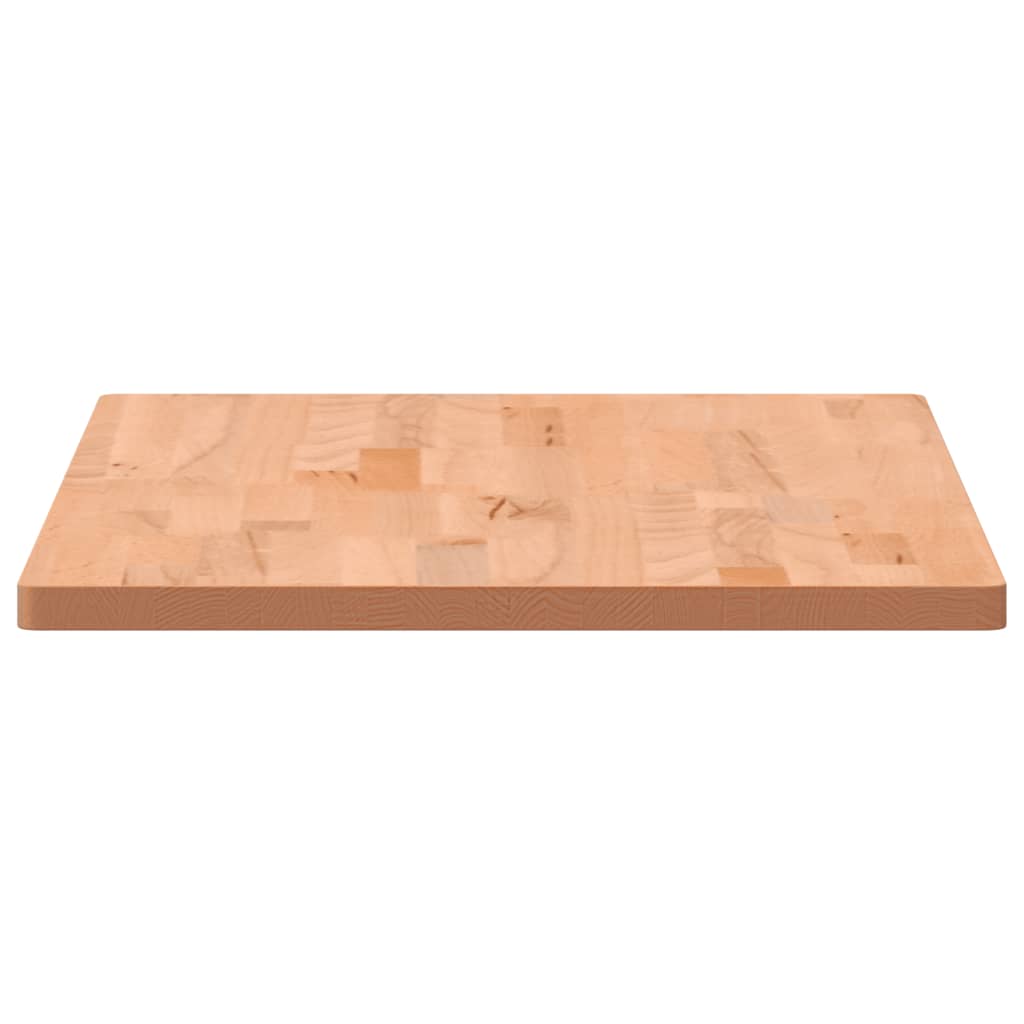 Solid Beech Wood Desktop - 115x55x2.5 cm Durable Surface