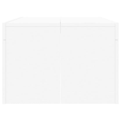 Coffee Table White 102x50x36 cm Engineered Wood