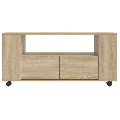 TV Cabinet Sonoma Oak 102x34.5x43 cm Engineered Wood