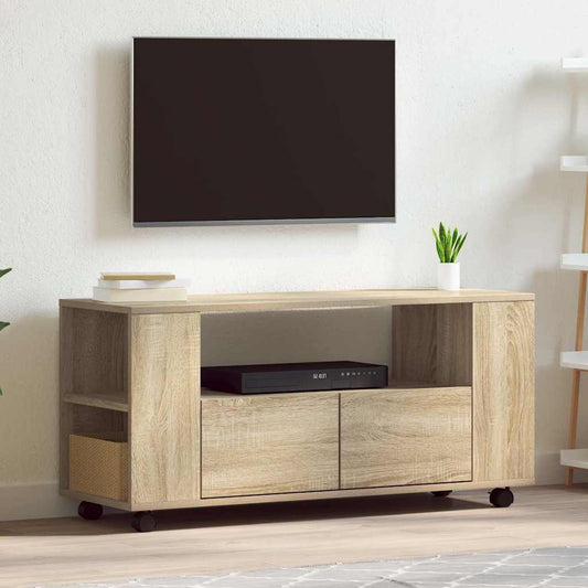 TV Cabinet Sonoma Oak 102x34.5x43 cm Engineered Wood