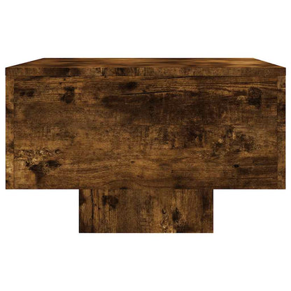 Coffee Table Smoked Oak 100x49.5x31 cm Engineered Wood