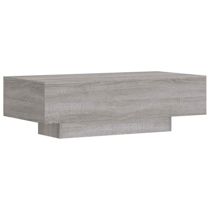Coffee Table Grey Sonoma 100x49.5x31 cm Engineered Wood