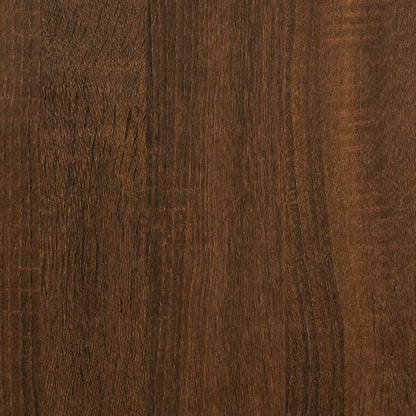 Coffee Table Brown Oak 100x49.5x31 cm Engineered Wood