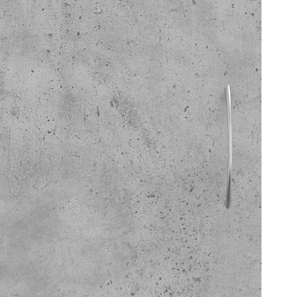 TV Cabinet Concrete Grey 102x30x37.5 cm Engineered Wood