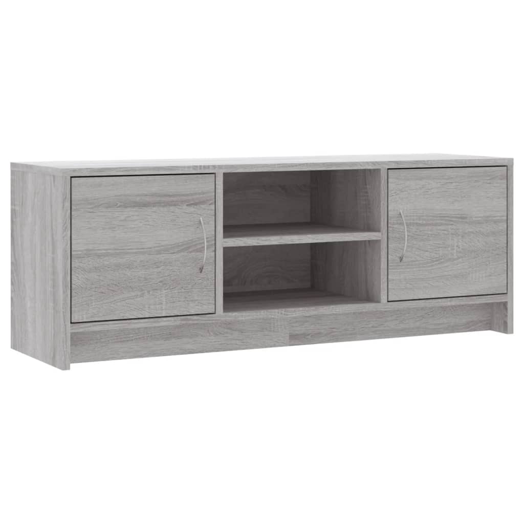 TV Cabinet Grey Sonoma 102x30x37.5 cm Engineered Wood
