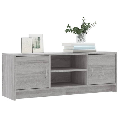 TV Cabinet Grey Sonoma 102x30x37.5 cm Engineered Wood