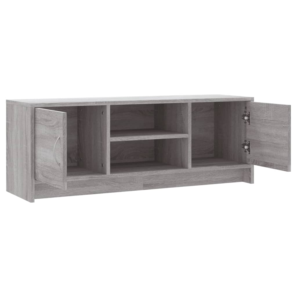 TV Cabinet Grey Sonoma 102x30x37.5 cm Engineered Wood