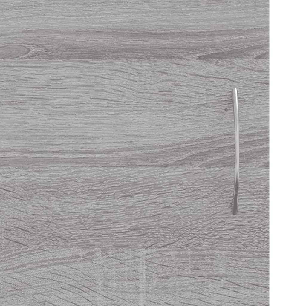 TV Cabinet Grey Sonoma 102x30x37.5 cm Engineered Wood