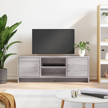 TV Cabinet Grey Sonoma 102x30x37.5 cm Engineered Wood