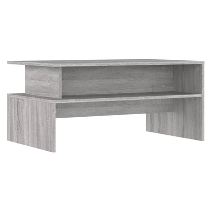 Coffee Table Grey Sonoma 90x55x42.5 cm Engineered Wood