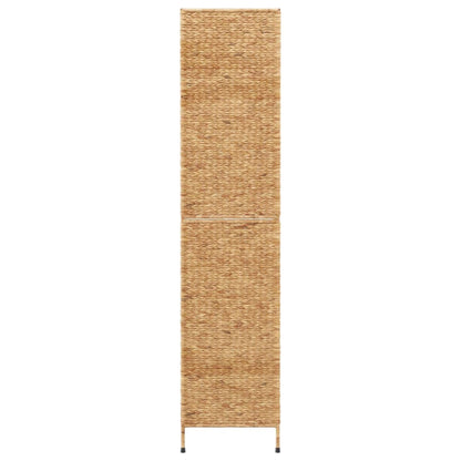 Water Hyacinth 5-Panel Room Divider, 205x180 cm - Natural Elegance