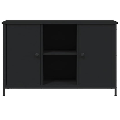 TV Cabinet Black 100x35x65 cm Engineered Wood