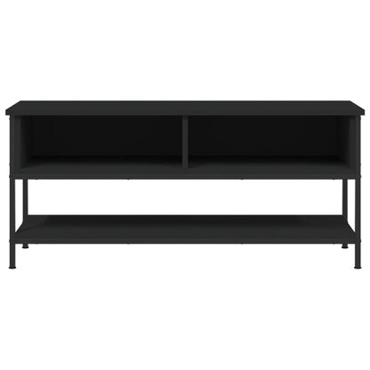 TV Cabinet Black 100x35x45 cm Engineered Wood