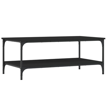 Coffee Table Black 100x55x40 cm Engineered Wood