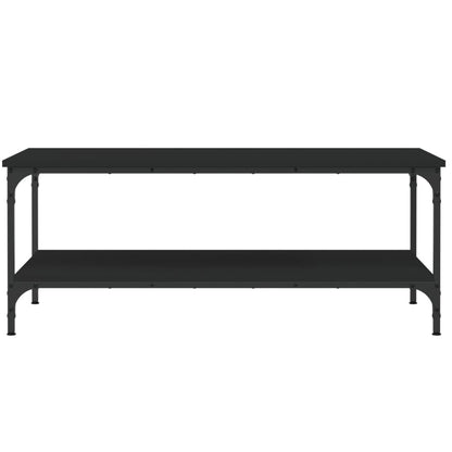 Coffee Table Black 100x55x40 cm Engineered Wood