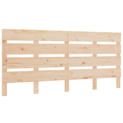 Bed Frame without Mattress 140x190 cm Solid Wood Pine