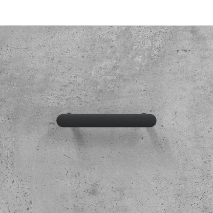 TV Cabinet Concrete Grey 102x36x50 cm Engineered Wood