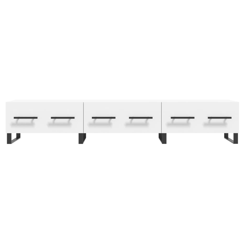 TV Cabinet White 150x36x30 cm Engineered Wood