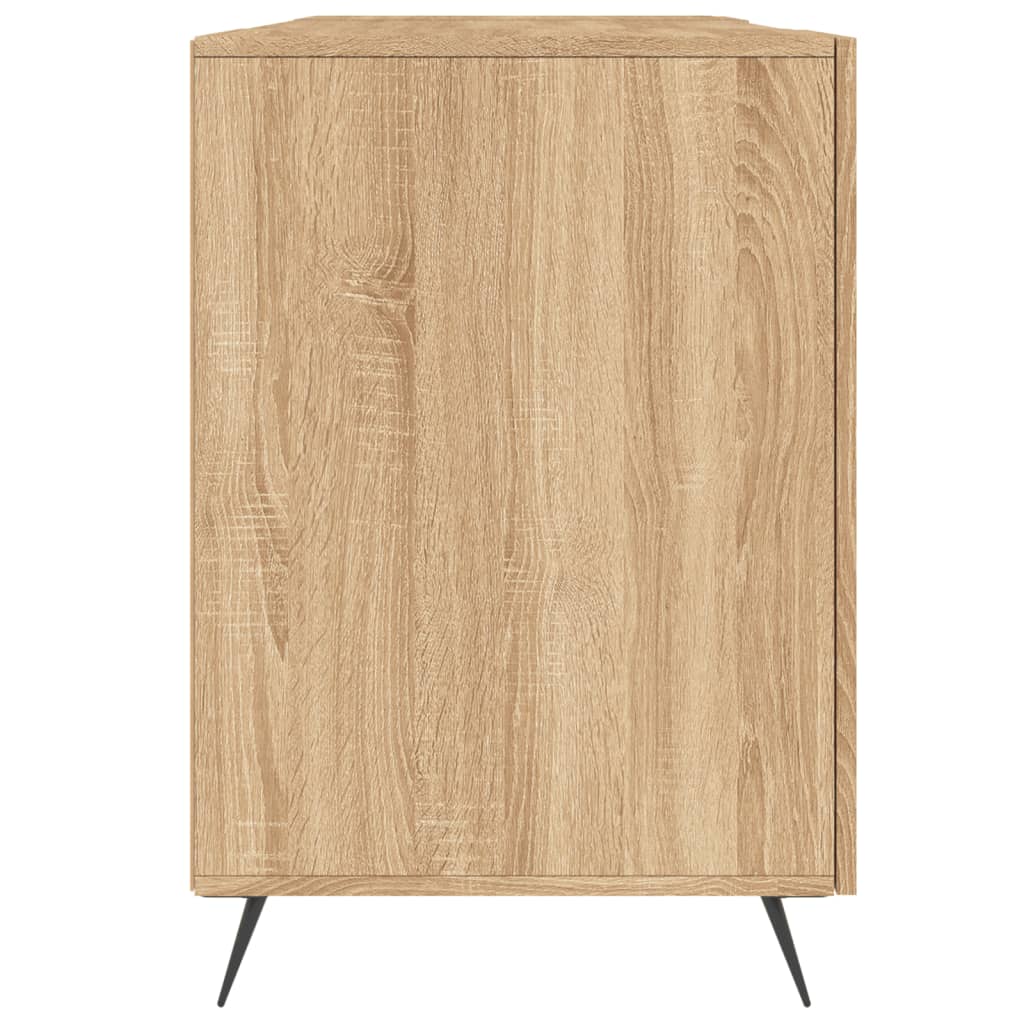 Sonoma Oak Engineered Wood Desk 140x50x75 cm