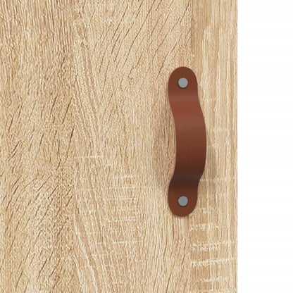 Sonoma Oak Engineered Wood Desk 140x50x75 cm