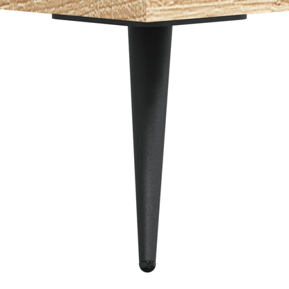 Sonoma Oak Engineered Wood Desk 140x50x75 cm