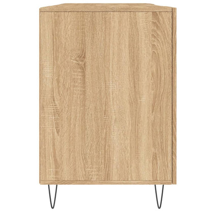 Sonoma Oak Desk 140x50x75 cm - Engineered Wood Office Table